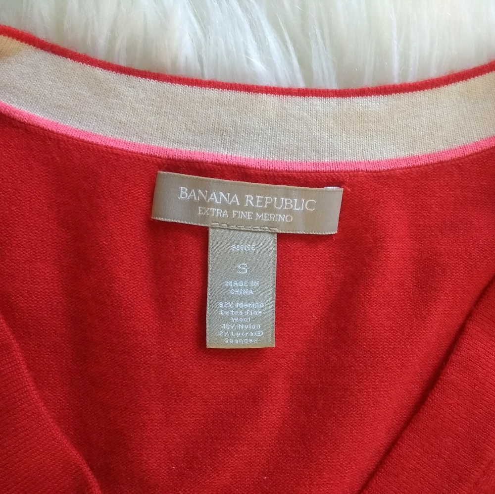 Banana Republic V-neck sweater - Picture 3 of 4